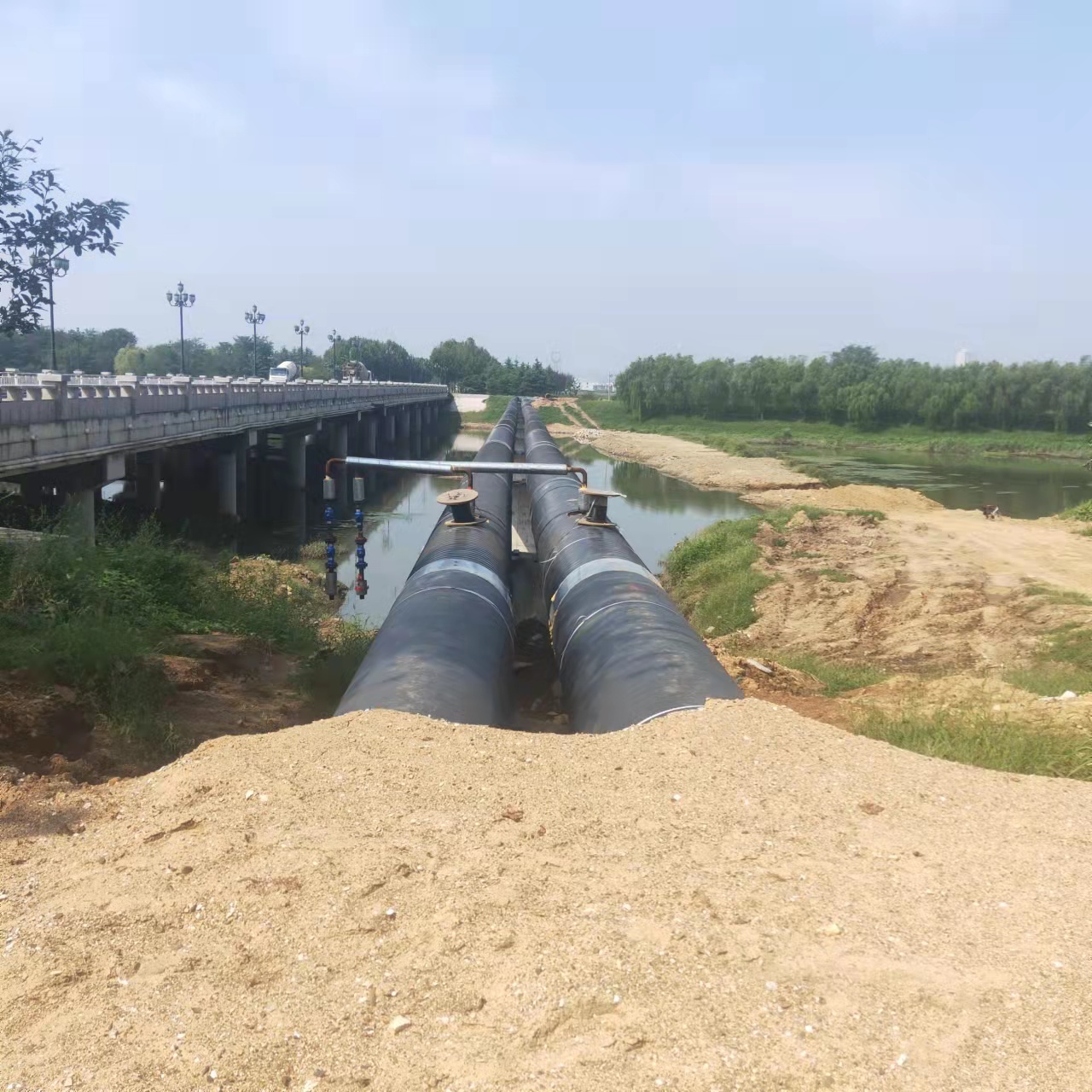 永州管道物理脉冲清洗输油管道清洗